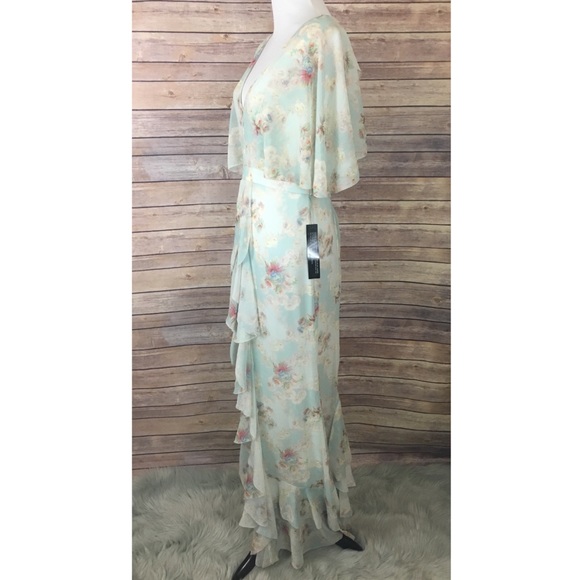 NWT Topshop Floral Print Maxi Dress - Picture 3 of 8